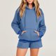 thumbnail image 1 of Puntoco Conjunto De Chándal para Mujer Conjuntos Deportivos De Dos Piezas Sudaderas con Capucha De Manga Larga Conjunto De Pantalones Cortos De Moda Deportiva Traje con Capucha De Manga Larga Liquidación Puntoco Puntoco-5315, 1 of 9