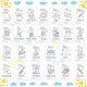 thumbnail image 4 of Libro ABC para el primer bebé de hongpar, actividad para baby shower, 4 of 8