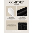 thumbnail image 3 of Botas DREAM PAIRS Laurence Sobre la Rodilla con Tacón Grueso Negro, 3 of 8