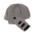 thumbnail image 2 of Roman Knight Visor Cosplay Knitted Cap for Adult, 2 of 8