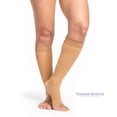thumbnail image 2 of Sigvaris Style 782 Sheer 20-30 Open Toe Knee High Compression Stockings Natural ML Long, 2 of 7