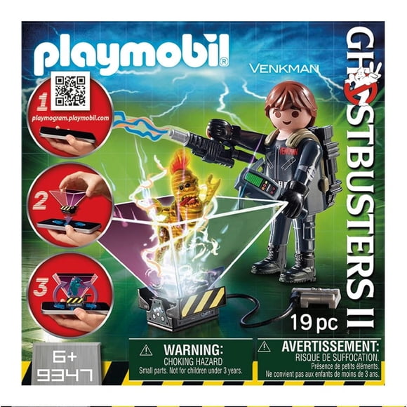 Peter Venkman con Fantasma Playmobil Ghostbusters 19 Piezas