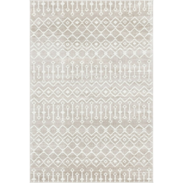 Unique Loom Moroccan Trellis Contemporary Area Rug or Runner Walmart