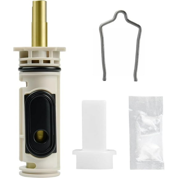 1222 Repair kit Replacement for Moen Single Handle Posi Temp Cartridge, Compatible with Moen Bathtub & Shower Faucet, Durable Brass & Plastic Construction
