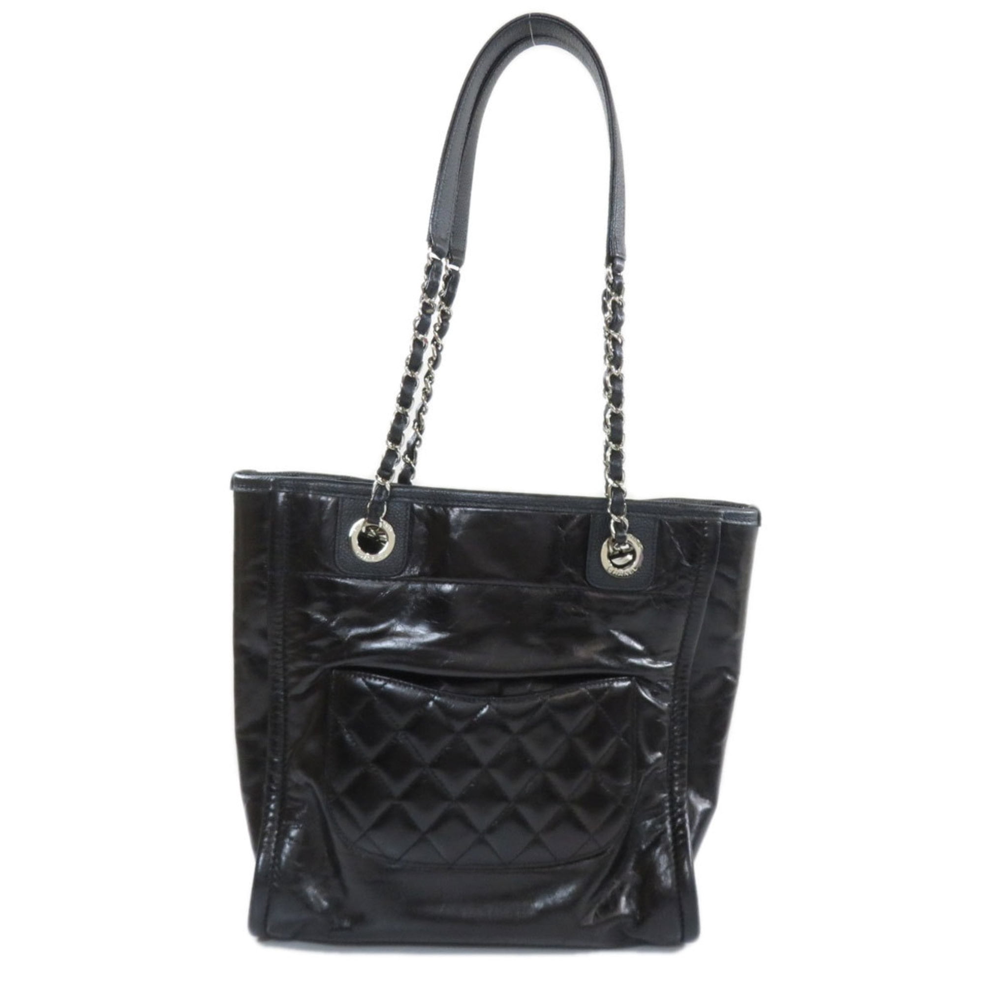 Chanel Deauville Medium Calfskin Leather Tote Bag