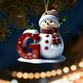 thumbnail image 4 of Adornos Navideños con Letras 2025, Colgante de Ciervo Navideño, Decoración de Madera para Mesa, Adornos Personalizados, 4 of 6