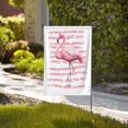 thumbnail image 4 of Wukai Flamingo Garden Flags Double Sided Welcome Garden Yard House Flags Outside Outdoor House (Only Flag), 4 of 8