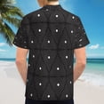 thumbnail image 6 of High Quality Hawaiian Shirts for Men Short Sleeve Aloha Beach Shirt Floral Summer Casual Button Down Shirts Blouses TA6IHS, 6 of 7