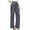 *Dark Gray, variant on Women's High Waisted Wide Leg Dress Pants,Seamless Waistband Business Trousers For Women,Ladies Lightweight Work Office Pants with Pockets,Beige,S-3XL