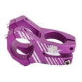 thumbnail image 2 of Manillar de bicicleta duradero de 31,8 mm, aleación de aluminio, color morado, para bicicleta de montaña y carretera, 2 of 8
