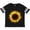 Football Black and White, variant on Summer Grunge Sunflower Boys or Girls Toddler T-Shirt