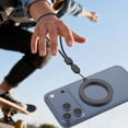 thumbnail image 3 of Magnetic Phone Lanyard Wrist Strap with Double-Sided Holder & Anti-Loss Base | Secure Zinc Alloy Smartphone Tether for MagSafe Devices & Wireless Charging Compatibility, 3 of 8