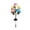 A, variant on 5 Heads Solar Rose Lights Outdoor, IP65 Waterproof Solar Powered LED Flower Stake Lights with Auto On/Off, Warm White Solar Garden Lights for Yard Patio Garden Pathway Cemetery Decorations