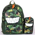 thumbnail image 1 of Mochila Smiggle de Australia para niño y niña, tamaño grande, para estudiantes, 2 piezas, mochila escolar combinada, papelería, bolsas para el almuerzo, juego de regalo, 1 of 5