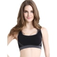 thumbnail image 3 of SAYFUT Women's Seamless Padded Cups Sports Bra for Running Workout Yoga Fitness with Removable Pads, 3 of 7