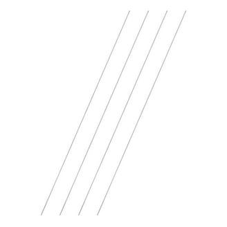 Sourcing Ap 3pcs Plastic Round Rod 5/16 Inch Dia 20 Inch Length Red