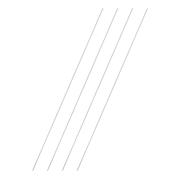 4 Pack 304 Stainless Steel Round Rod 1/16" Diameter 16" Length Solid Rod