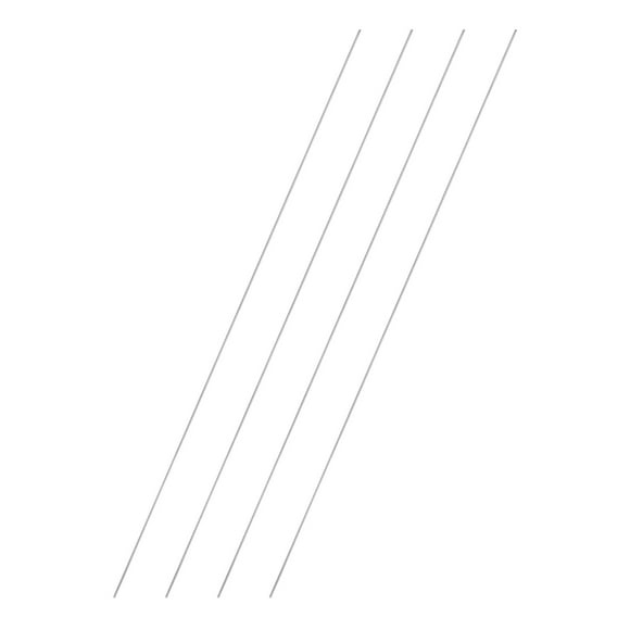 4 Pack 304 Stainless Steel Round Rod 1/16" Diameter 16" Length Solid Rod