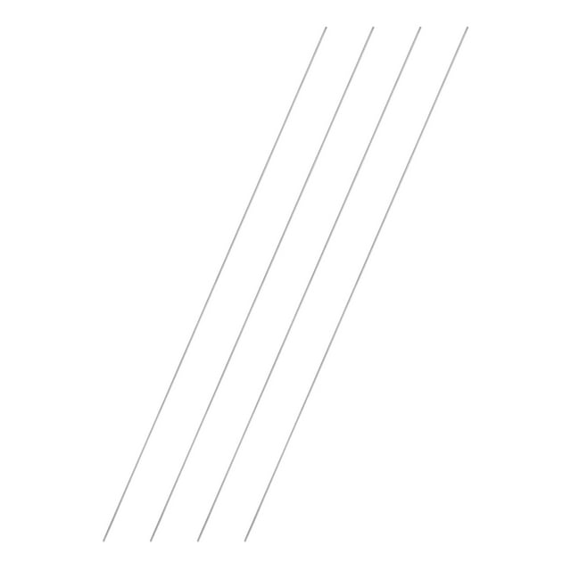 4 Pack 304 Stainless Steel Round Rod 1/16" Diameter 16" Length Solid Rod