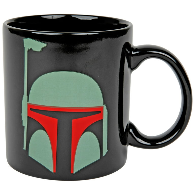 Star Wars Boba Fett Jumbo Ceramic Mug, 20oz, Helmet Design