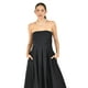 thumbnail image 4 of Vestido Strapless de corte midi Roman Fashion /Juvenil, 14387 (Negro) negro CH, 4 of 5