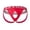 Red, variant on COSFO Mens Thong Underwear with Fly Cotton Black Underwear Breathable Classic Fit Underwear Men