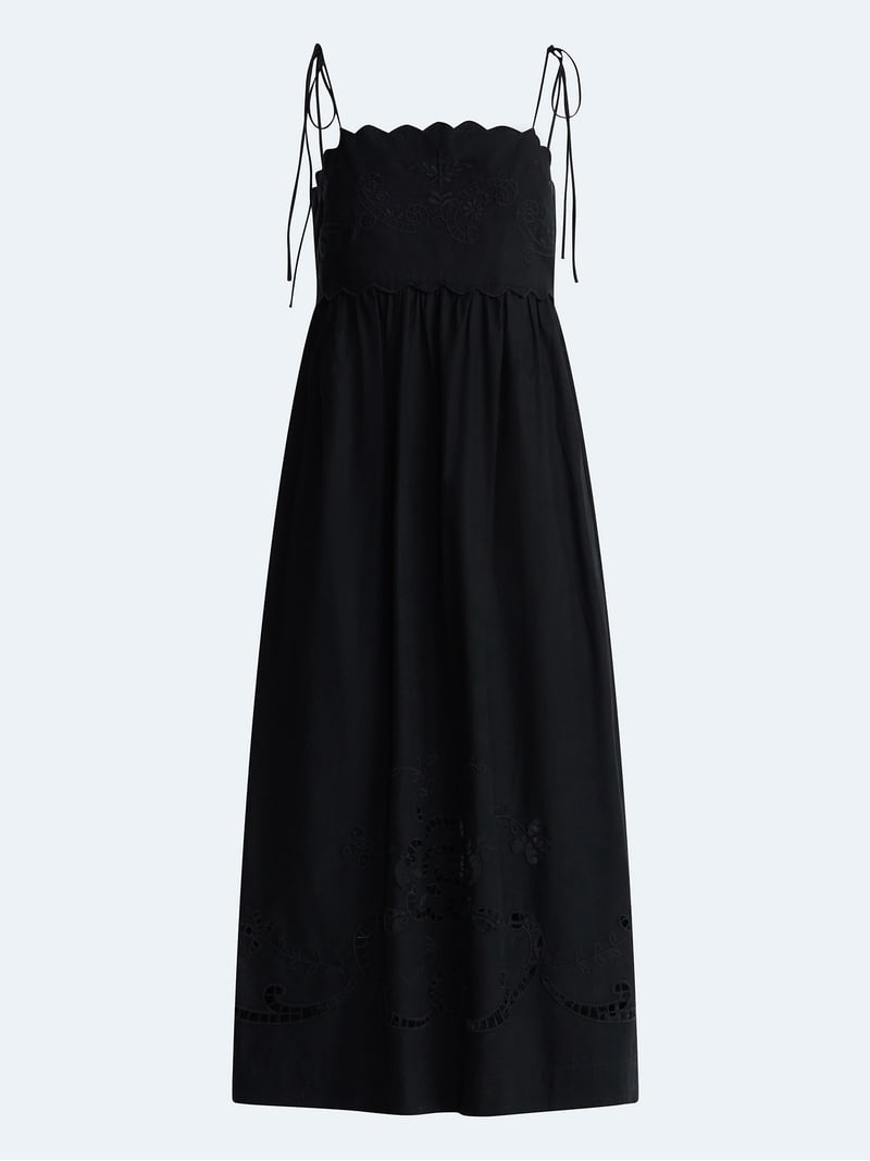 black chrome heart dress Chrome Hearts silk dress
