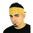 thumbnail image 2 of Large Bandanas 27 x 27 | Versatile Biker Rags | Classic Paisley Bandana Pattern, 2 of 5