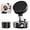 Black, variant on 2025 New Magnetic Vacuum Suction Phone Holder, Upgraded Vacuum Magnetic Suction Phone Holder, Foldable and Retractable Double-Sided Magnetic Phone Holder for All Phones