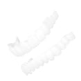 thumbnail image 3 of Dentadura postiza de los dientes artificiales, aparatos ortopédicos de dientes falsos no porosos blanqueadores inferiores inferiores con soporte para la vida diaria, 3 of 8