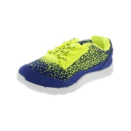Osh Kosh B'Gosh Atlanti-B Blue Ankle-High Flat Shoe - (Best Tennis Shoes For Kids With Flat Feet)