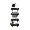 thumbnail image 6 of Furinno TANNA 15-Inch Wall Mounted Floating Display Shelves in Tobacco Set of 4, 6 of 6