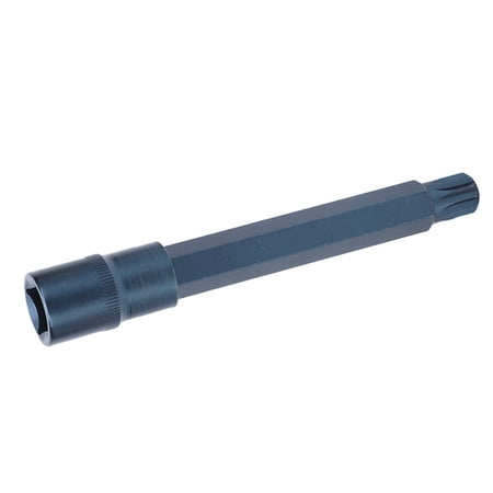 

Brrnoo Socket Bit 12‑Side Alloy Steel Screwdriver Tool Hardware Blueing 1/2 140mm