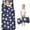Daisy Pioneer Flower Blue Pattern, variant on Daisy Pioneer Flower Green Pattern Teens Toddler Nap Mat with Pillow, Sleeping Mat Bag for Preschool Daycare 59"x22"