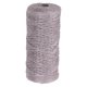 thumbnail image 2 of Rollo de Cordel de Yute Natural Sunnimix Cuerda de Yute de 2 mm 100 m Gris, 2 of 8