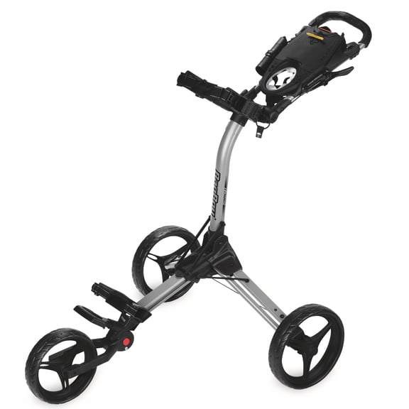 Bag Boy Golf Compact 3 Silver/Black Pull Cart