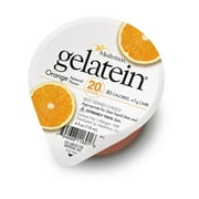 High Protein Sugar Free Gelatin |Gelatein Orange| 12 Servings