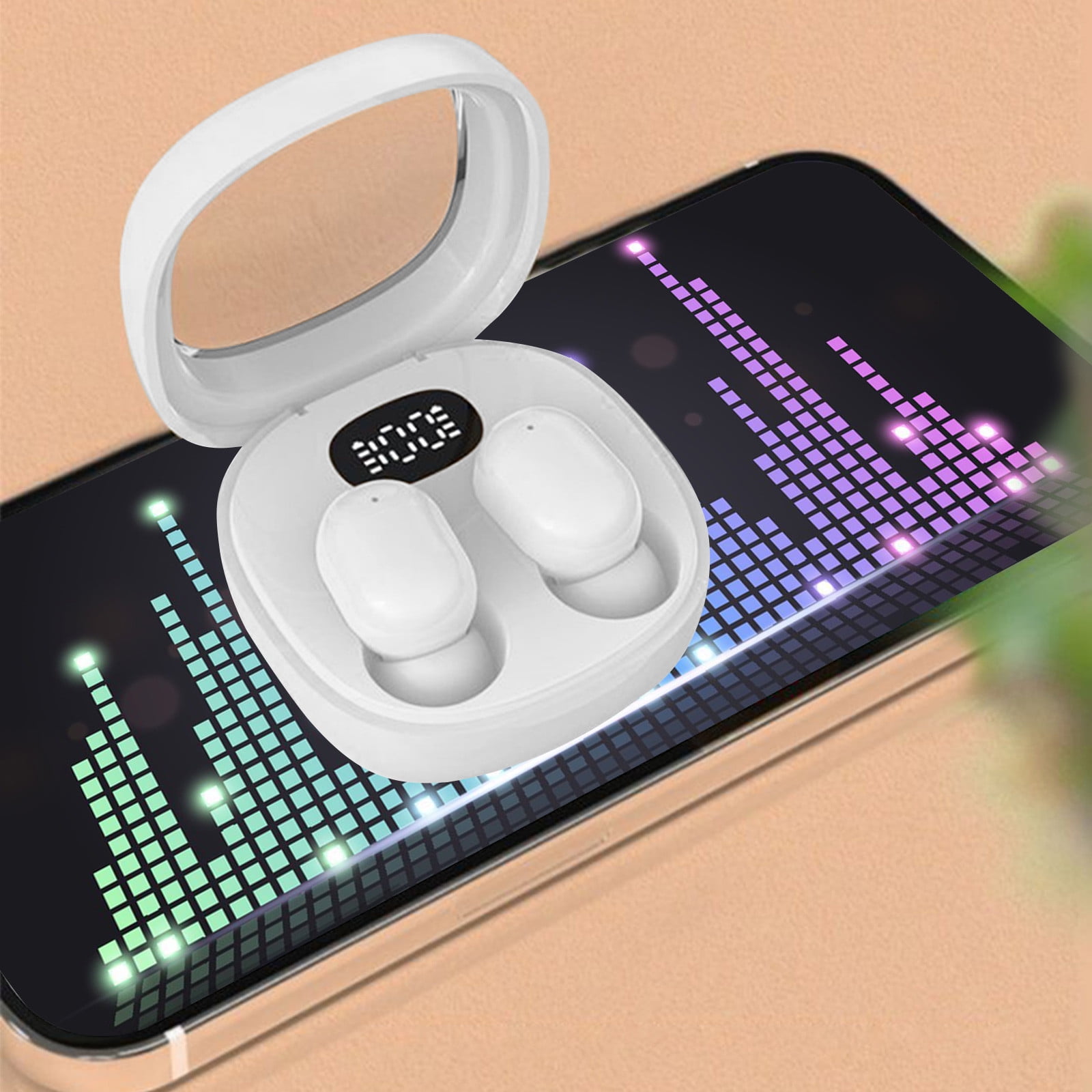 Wireless Earbuds Bluetooth Headphones E10 in-ear earphones Mini Invisible Ultra-small Ultra-long Life Noise Cancelling Earphones With Charging Case