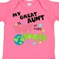 thumbnail image 4 of Inktastic My Great Aunt is out of This World Boys or Girls Baby Bodysuit, 4 of 5