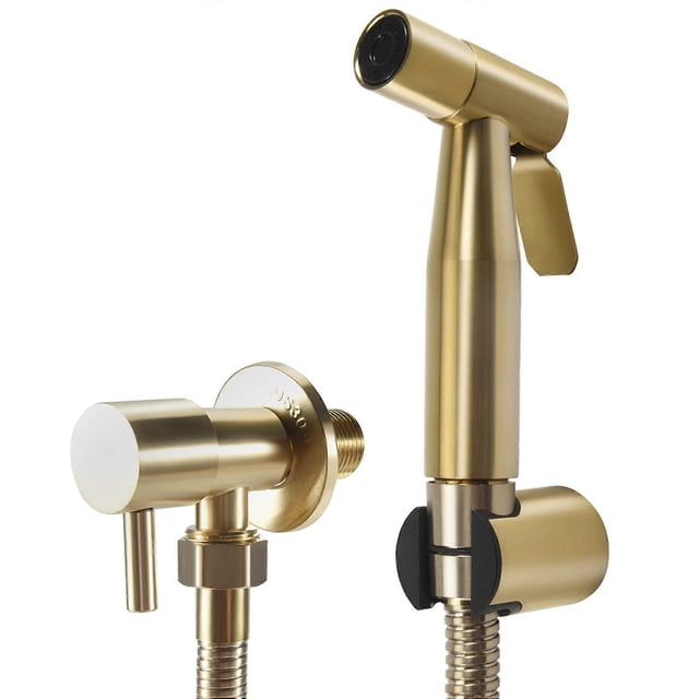 Bathroom Toilet Bidet Tap Kit Wall Mounted Bidet Sprayer Shower