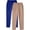 Red, variant on Lmnyox 2 Pack Sweatpants for Men Straight Leg Drawstring Waist Casual Athletic Trousers with Pocket Solid Joggers