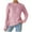 Pink, variant on Women's Knitted Sweaters Fall Winter Loose Solid Color Knitted Pullovers Floral Embroidered Long Sleeved Round Neck Sweater Tops