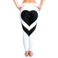 thumbnail image 1 of Leggings de yoga de corazón para mujer de talla grande, pantalones de retales, mallas delgadas, mallas deportivas para correr, pantalones de jogging de gimnasio, cintura alta tholdsy FS6738-05, 1 of 3
