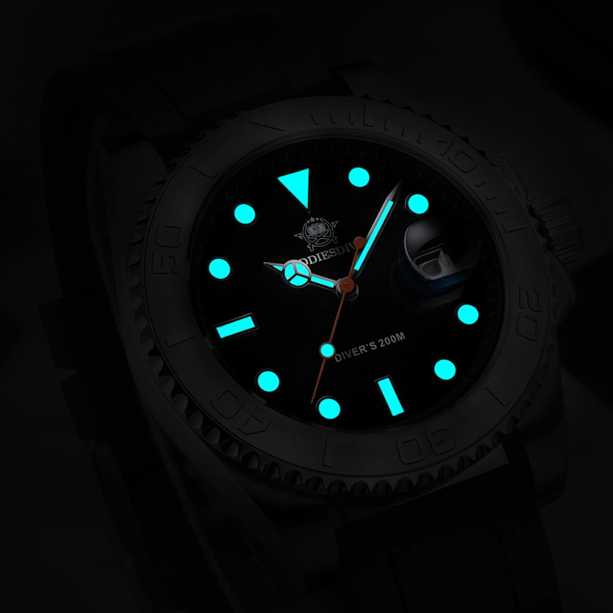 ADDIESDIVE Men's Dive Watch - 200M Water Resistant, Japanese Quartz Movement, Ceramic Bezel & Super Luminous Quartz Watches for Men