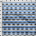 thumbnail image 4 of oneOone Cotton Flex Light Blue Fabric Chevron Craft Projects Decor Fabric Printed By The Yard 40 Inch Wide-2O, 4 of 5