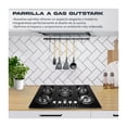 thumbnail image 2 of Parrilla Gas 5 Quemdores Empotrable Vidrio Templado Gutstark Home Vidrio Templado Cocina, 2 of 10