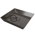 thumbnail image 1 of HEALEEP 1Pack Balcony Rain Water Collector in Black 10.2x8.7in, 1 of 8