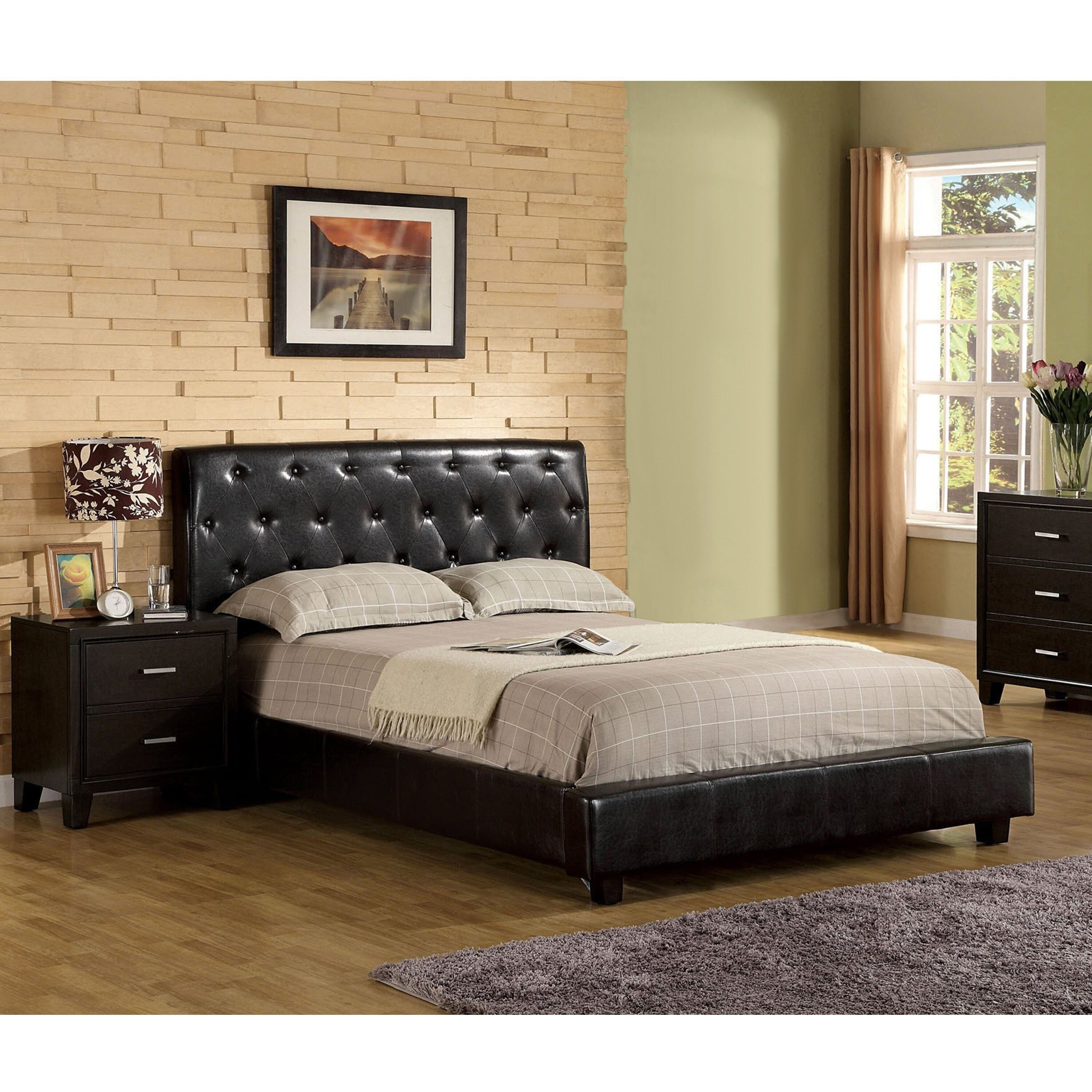 Returning to our roots, bassett's bench. furniture of america bai modern tufted 2 piece bedroom set walmart com