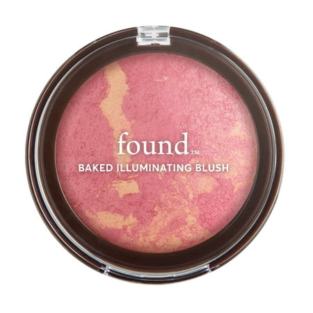 FOUND Baked Illuminating Blush With Rosehip Oil, 70 Pink Glow, 0.24 fl