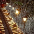 thumbnail image 3 of paquete de luces solares para caminos, luces solares para jardín al aire libre para Patio, camino de entrada, 3 of 3